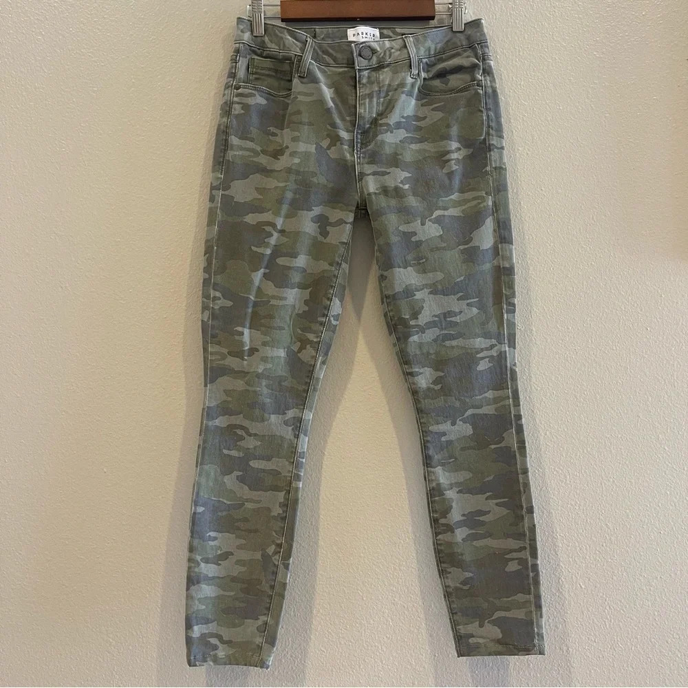 Parker Smith Ava Camo Skinny Jeans Pants Size 8 / 29